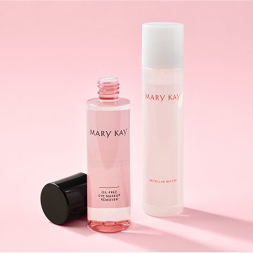 Mary Kay Oil Free Eye Makeup Remover and Mary Kay Micellar Water